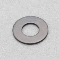 エスコ M22 平ワッシャー(ステンレス/黒色/ISO/1枚) EA949LX-1322F 1セット(15枚:1枚×15袋)（直送品）