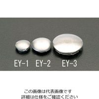 エスコ 25mm エンドキャップ(ステンレス製) EA951EY-2 1セット(30個)（直送品）