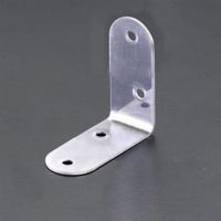 エスコ 35x 14 mm 隅金(ステンレス製/10個) EA951EB-61 1セット(100個:10個×10袋)（直送品）