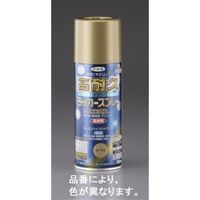 エスコ 300ml ラッカースプレー(アクリル・赤) EA942CB-24 1セット(5本)（直送品）