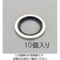 エスコ M12 シールワッシャー (10個) EA423MW-12 1セット(100個:10個×10袋)（直送品）