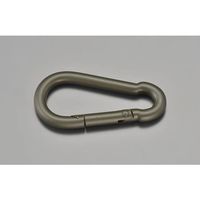 エスコ 70x 7mm スナップフック(OD色) EA638CS-13 1セット(15個)（直送品）