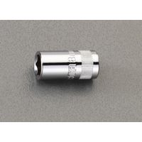 エスコ 1/4”DRx9.0mm ソケット EA687AS-9 1セット(40個)（直送品）