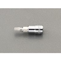 エスコ 1/4”DR/T40x37mm [TORX]ビットソケット EA687AM-340 1セット(30個)（直送品）