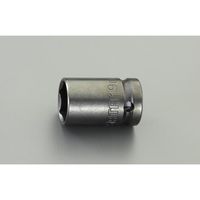 エスコ 1/2”DRx18mm インパクトソケット(薄肉) EA687HF-18 1セット(10個)（直送品）
