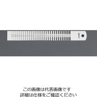 エスコ 0.1ー2.2mm クラックスケール(両面印字) EA725VA-11 1セット(10本)（直送品）