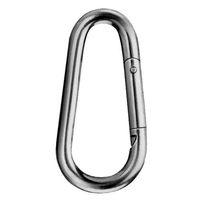 エスコ 6.0x 60mm スナップフック(10個) EA638JP-31 1セット(100個:10個×10パック)（直送品）