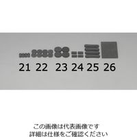 エスコ φ28x3mm キズ防止クッション(4枚) EA979DA-23 1セット(60枚:4枚×15パック)（直送品）