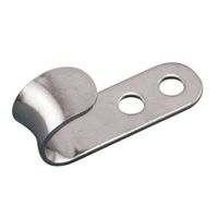 エスコ 11.4x41.1mm フラットフック(ステンレス製) EA638GA-24 1セット(40個)（直送品）