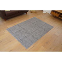 スミノエ 洗える ラグ ノエル 1850×2400mm グレー 4549781281018 1枚（直送品）