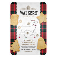 クリスマス カジュアルギフト トナカイ 缶 #1987 1個