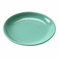 アースモス 小皿 ヒワ 飛び鉋5.0寸丸皿 [4個入] vac-103-02032（直送品）
