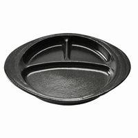 アースモス ランチプレート 瀬戸黒 ランチプレート [2個入] vac-119-07004（直送品）