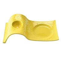 アースモス プレート 黄 エッグスタンドプレート [2個入] vac-201-07010（直送品）