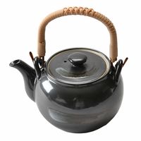 アースモス ティーポット 鉄結晶 土瓶 [2個入] vac-211-06003（直送品）