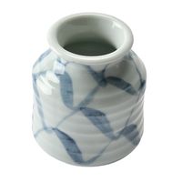 アースモス そば用品 手描きあみ そば徳利(中) [3個入] vac-302-08003（直送品）