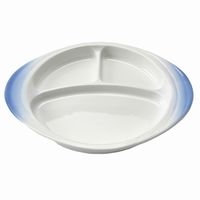 アースモス ランチプレート 吹付ルリ ランチプレート [2個入] vac-305-07004（直送品）