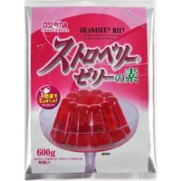 大島食品工業 ストロベリーゼリーの素 600ｇ×10 kari4970075482123 1セット（直送品）