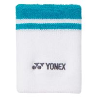 Yonex（ヨネックス) リストバンド AC490 WH/コバルトブルー(208) 5個（直送品）