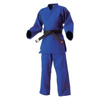 九櫻（クザクラ） 男女兼用 柔道着 ブルー 上下セット IJF 全日本柔道連盟認定 JNEX 6号 1着（直送品）