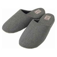 オクムラ スリッパ オールドスタンダードソフト Lサイズ グレー 286163 1個（直送品）