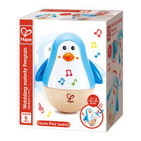 Hape おきあがりペンギン おもちゃ E0331A 1個