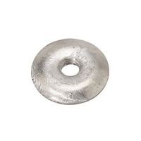 アカギ どぶめっき化粧座金W1/2 10404ー0024 A10404-0024 1セット(5個)（直送品）