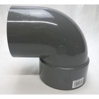 前澤化成工業 VU.片受エルボ90° 90KL100 1セット(5個)（直送品）