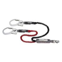 イチネンTASCO 伸縮ストラップ式ランヤード TA966D
