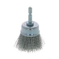 高儀 EARTH MAN 六角軸カップワイヤーブラシ 鋼線