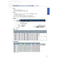 タツタ立井電線 TCXー5CHD (黒) 100m物 TCX-5CHD/100 1本（直送品）