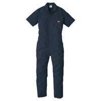 Dickies D-749 ストレッチCVC半袖ツナギ ネイビー SS コーコス信岡 1着（直送品）