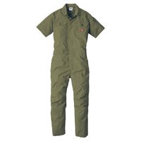 Dickies D-749 ストレッチCVC半袖ツナギ コーコス信岡