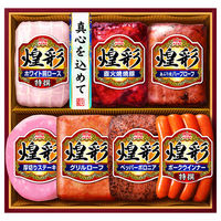 丸大食品 【お歳暮ギフト・熨斗付き】丸大食品 煌彩ハム7本詰めセット MV-507 801343 1セット（直送品）