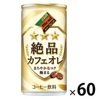 ダイドーブレンド 絶品カフェオレ 185g 1セット（60本） 缶コーヒー