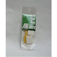 アラコー AKマジックテープ AB10枚セット 25mm角 白 RR6696 1セット(30セット)（直送品）
