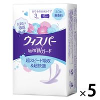 ウィスパー 1枚2役Wガード おりもの＆水分ケア 3cc 18cm P＆G 尿漏れ ウイスパ-