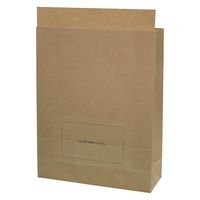 シモジマ HEIKO 宅配袋（紙製） 撥水加工 茶/白