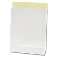 シモジマ HEIKO 宅配袋（紙製） 白 L 封かんシール付 1セット（100枚：25枚入×4パック） 004192411
