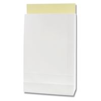 シモジマ HEIKO 宅配袋（紙製） 白 M 封かんシール付 1セット（100枚：25枚入×4パック） 004192406