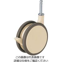 ハンマーキャスター 750B 樹脂製双輪メディカルタイプ 750BーFA2ー100 1セット(2個)（直送品）
