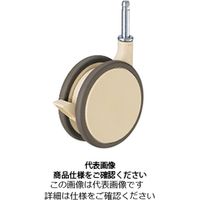ハンマーキャスター 750B 樹脂製双輪メディカルタイプ 750BーFA1ー100 1セット(2個)（直送品）