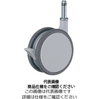 ハンマーキャスター 750K 樹脂製双輪メディカルタイプ 750KーFA2ー100 1セット(2個)（直送品）