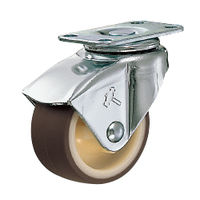 ハンマーキャスター 450P 軽荷重用タイプ 450PーUR50 1セット(8個)（直送品）