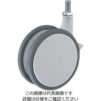 ハンマーキャスター 700A 樹脂製双輪メディカルタイプ 700AーFA1ー100 1セット(2個)（直送品）