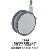 ハンマーキャスター 700A 樹脂製双輪メディカルタイプ 700AーFA2ー100 1セット(2個)（直送品）