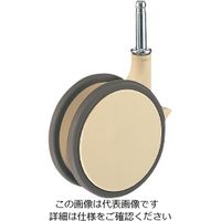 ハンマーキャスター 700B 樹脂製双輪メディカルタイプ 700BーFA2ー100 1セット(2個)（直送品）