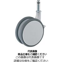 ハンマーキャスター 700K 樹脂製双輪メディカルタイプ 700KーFA2ー100 1セット(2個)（直送品）