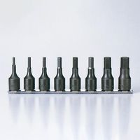 エスコ 3/8”DR/1/8”ー1/2” [INHEX]ビットソケット EA618BT-20 1組（直送品）