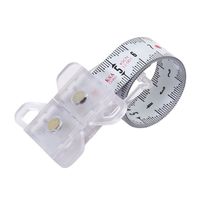 新潟精機 新潟精機(SK) スパイラルメジャー ホワイト SMTー100WH 00180505 1セット(4台)（直送品）